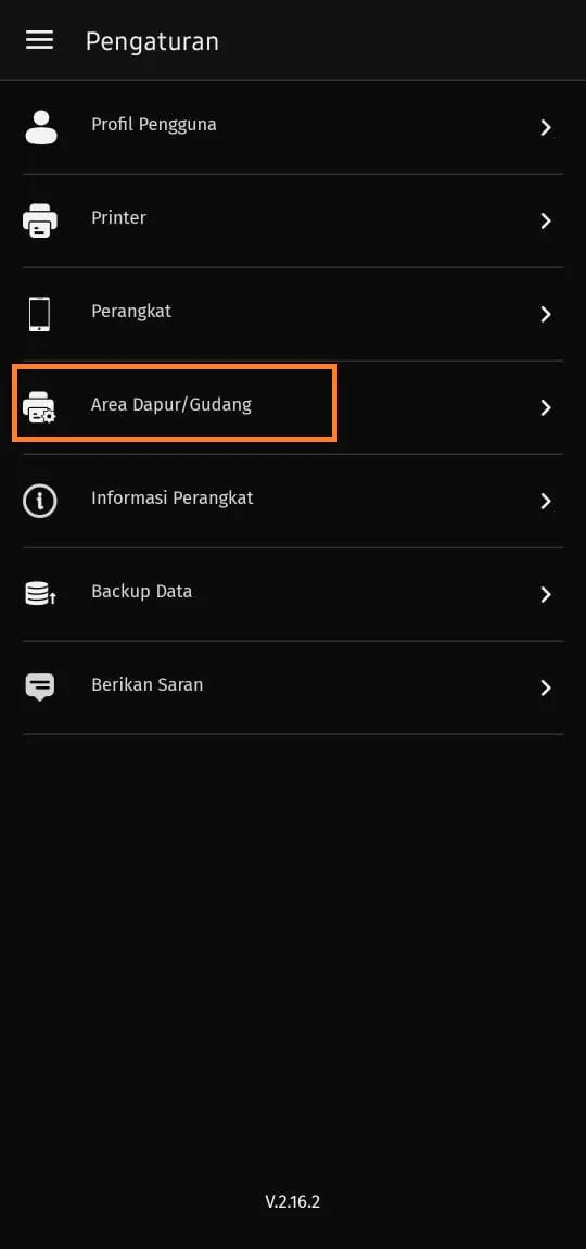  Cara menambahkan area dapur/gudang